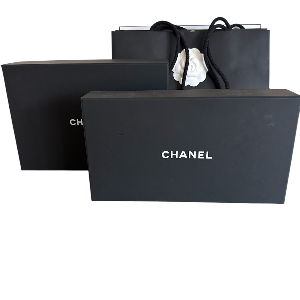 Boxes. Bags. Chanel
